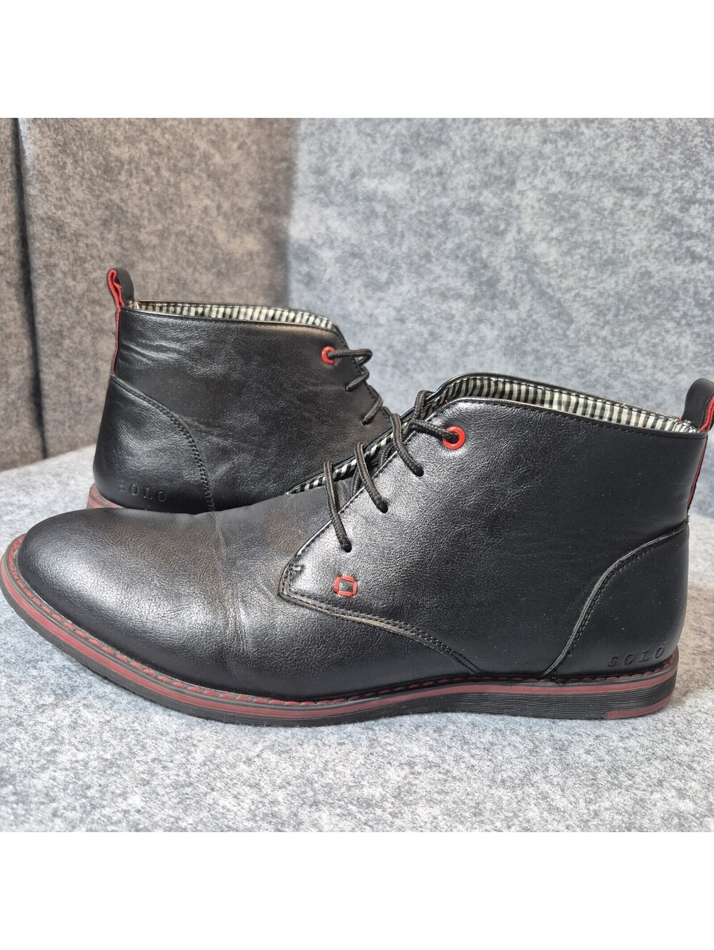 SOLO Tommy G Men's 10.5 Faux Leather Dress Shoes